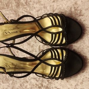 The Touch of Nina - Size 10M - Strappy Stillettos